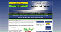 Desktop Screenshot of daystarlifecenter.org
